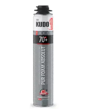 пена! полиуретановая монтажная профессиональная KUDO PROFF ABSOLUT XPRESS 70+ 1000мл\