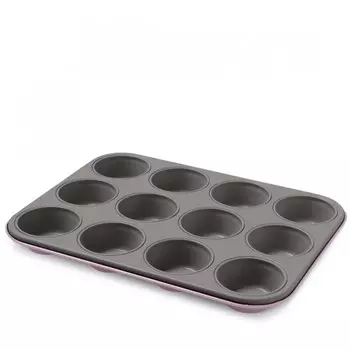 Форма для 12 маффинов сиреневая, Bon Ton Guardini 35x27 см (74912PKLBHEE)