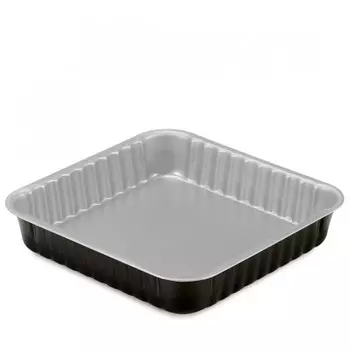 Форма для выпечки квадратная рифленая, Silver Elegance Guardini 24х24 см (74524SEGNAM)