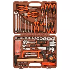 Набор слесарных инструментов Ombra, omt101s, 1/2", 1/4", кейс, 101 предметов