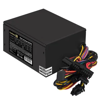 Блок питания ATX Exegate 550PPX EX282073RUS-S 550W, APFC, 140mm fan, с защитой от выдергивания