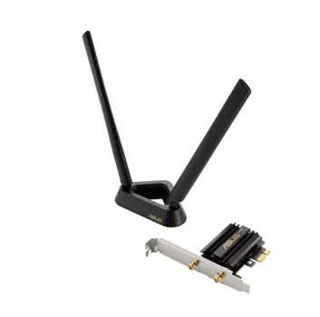 Сетевой адаптер ASUS 90IG07I0-MO0B00 PCE-AXE59BT 802.11ax, 2402 + 574Mbps, PCI-E Adapter, 2 antenna