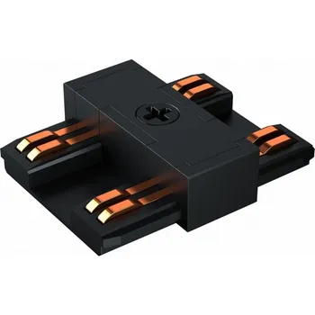 Коннектор питания прямой для ультратонкого шинопровода iLedex Vision48/25 POWER CONNECT 4825-BK