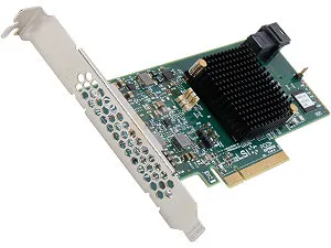 Контроллер SAS LSI 9341-4i SGL LSI00419 / 05-26105-00 MegaRAID (PCI-E 3.0 x8, LP, SAS12G, 4port (1*intSFF8643)