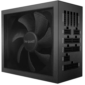 Блок питания be quiet! DARK POWER 12 750W / ATX 2.52, APFC, 80 PLUS Titanium, 135mm fan, 8x6+2pin, fully modular / BN314 (BN314)