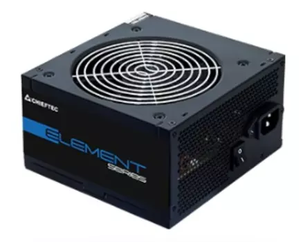 Блок питания Chieftec Element ELP-400S-Bulk (ATX 2.3, 400W, 85 PLUS, Active PFC, 120mm fan) OEM (ELP-400S Bulk)
