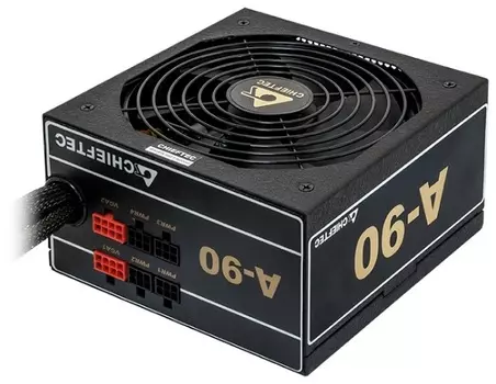 Блок питания Chieftec PSU GDP-550C 550W A-90 ATX2.3/EPS12V 230V CabMan RT 90%+ 14cm Fan Active PFC Fix:20+4, 8(4+4)p Mod:2x8(6+2)PCI-E,2x(SATAx3),3xMolex+Flop (GDP-550C)