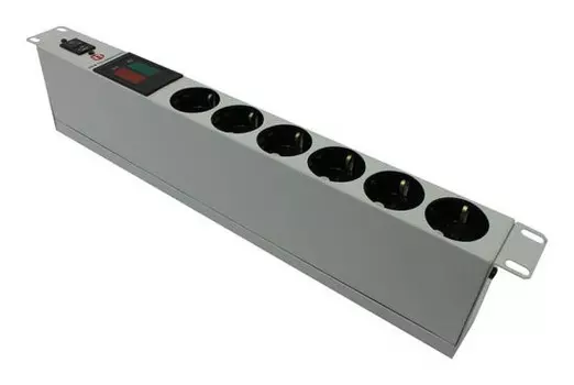 Блок распределения питания C3 Solutions SOC NT345142 гор.размещ. 6xSchuko 16A C20