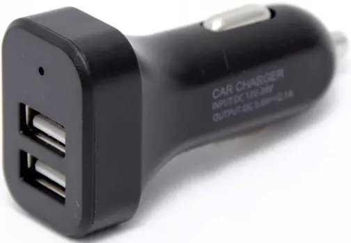 Автомобильное зар./устр. Wiiix UCC-2-15B 1.2A+2.1A универсальное черный