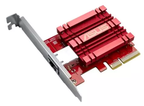 ASUS XG-C100C //Сетевая карта 10G Ethernet 5/2.5/1Gbps и 100Mbp; 90IG0440-MO0R00 (XG-C100C)