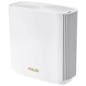 ASUS XT8 (W-1-PK) // роутер, из 2 точек доступа, 802.11b/g/n/ac/ax, до 574 + 4804Мбит/c, 2,4 + 5 гГц, белый ; 90IG0590-MO3G30 (XT8 (W-1-PK))