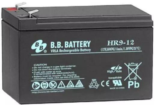 Батарея для ИБП BB HR 9-12 12В 9Ач