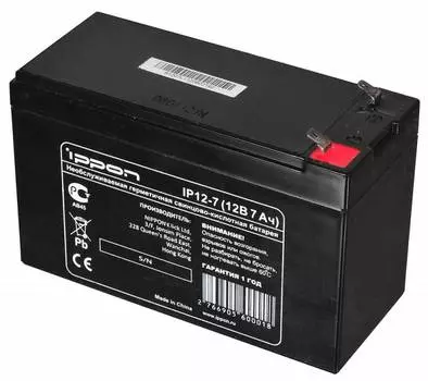 Батарея для ИБП Ippon IP12-7 12В 7Ач