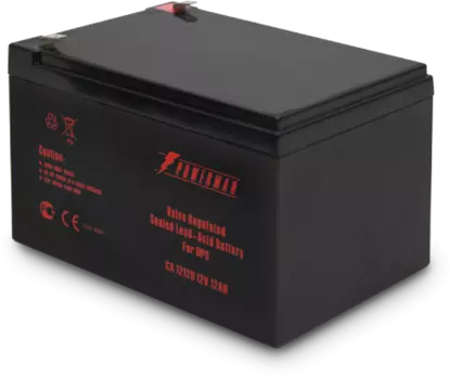Батарея POWERMAN Battery CA12120, напряжение 12В, емкость 12Ач,макс. ток разряда 180А, макс. ток заряда 3.6А, свинцово-кислотная типа AGM, тип клемм F2, Д/Ш/В 151/98/94, 3.6 кг. Powerman CA12120/UPS (POWERMAN Battery 12V/12AH)