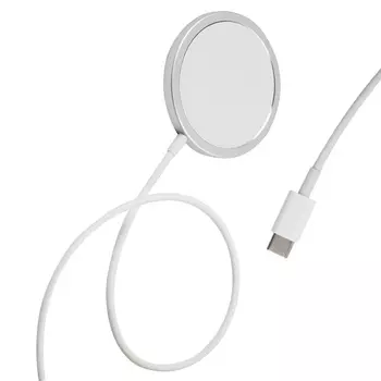 Беспроводное зар./устр. Redline Qi-13 1A для Apple кабель USB Type C белый (УТ000023447)