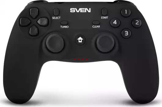 Беспроводной геймпад SVEN GC-3050 (13 кл. 2 мини-джойстика, D-pad, Soft Touch, PC/PS3/Xinput) Sven GC-3050 (SV-016005)