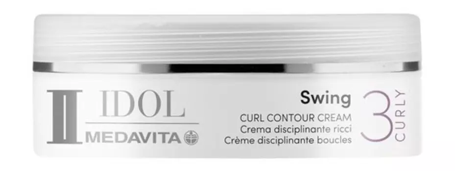 Контурирующий крем для вьющихся волос средней фиксации Medavita Idol Curly Swing Curl Contour Cream