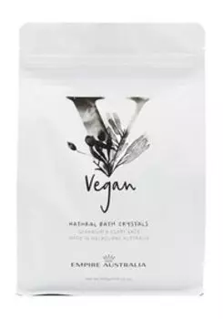 Кристаллы для ванны с маслами герани и мускатного шалфея Empire Australia Vegan Natural Bath Cystals Geranium & Clary Sage