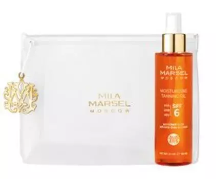 Масло для загара с экстрактом помадного дерева в косметичке MilaMarsel Moisturizer Tanning Oil SPF 6
