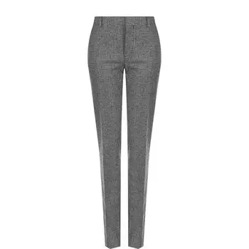Шерстяные брюки со стрелками Saint Laurent