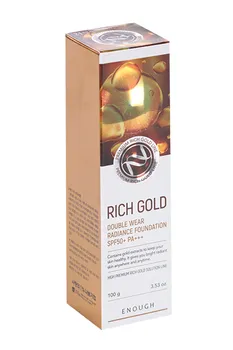 Крем ENOUGH тональный с частичками золота №21 SPF50+ PA+++, 100 г