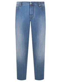 Джинсы Slim Fit хлопковые JACOB COHEN