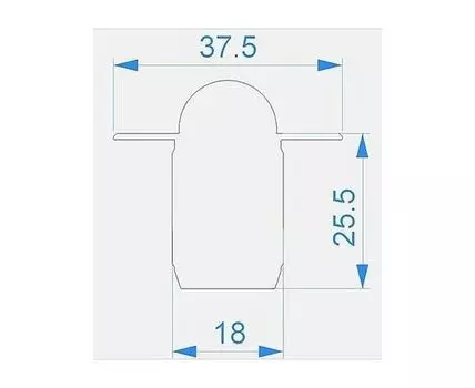Заглушка для профиля Deko-Light R-ET-03-10 979700