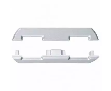 Заглушка для профиля Uniel UFE-N08 SILVER B POLYBAG UL-00000628