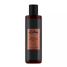 ZEITUN Гель для душа и шампунь 2 в 1 очищающий для мужчин Men's Collection. Energizing Hair&Body Wash