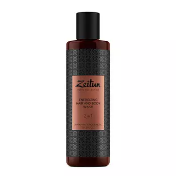 ZEITUN Гель для душа и шампунь 2 в 1 очищающий для мужчин Men's Collection. Energizing Hair&Body Wash