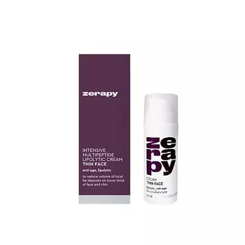 ZERAPY Мультипептидный крем с липолитическим эффектом, ХУДОЕ ЛИЦО