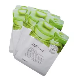 ZHENMEI Тканевая маска с экстрактом Алоэ Hyaluronic Acid для глубокого увлажнения кожи 5.0