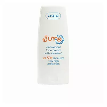 ZIAJA Солнцезащитный крем с антиоксидантами Sun C SPF 50+