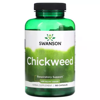 Swanson, Звездчатка, 450 мг, 180 капсул