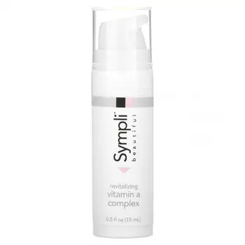 Sympli Beautiful, восстанавливающий комплекс с витамином A, пробник, 15 мл (0,5 жидк. унции)