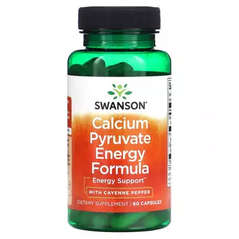 Swanson, Формула с пируватом кальция, 60 капсул