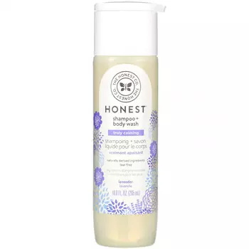 The Honest Company, Действительно успокаивающий шампунь + гель для душа, лаванда, 10,0 жидких унций (295 мл)