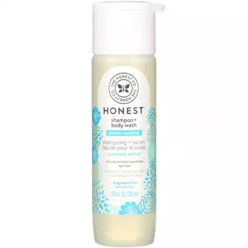 The Honest Company, Purely Sensitive, шампунь игель для душа, без отдушки, 295 мл (10,0 жидк. унций)