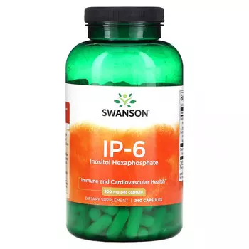Swanson, IP-6, 500 мг, 240 капсул