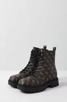 Высокие ботинки на шнуровке Guess