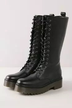 Высокие ботинки на шнуровке Toki Guess