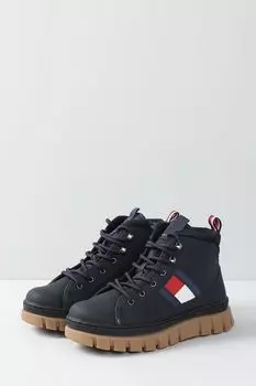 Высокие ботинки на шнуровке Tommy Hilfiger