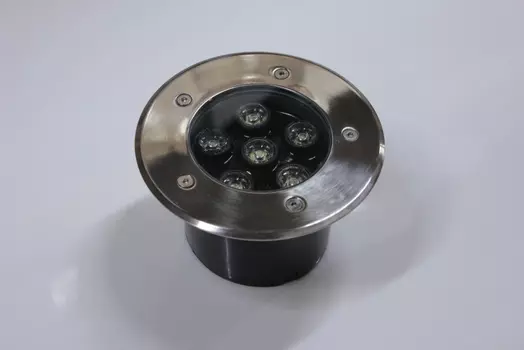 Прожектор G-MD100-Y грунтовой LED-свет желтый D150, 6W, 12V