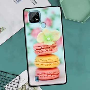 Десерт торт макароны милый для OnePlus 10 Pro 9 Pro 8T 9R Nord2 чехол для Realme 9 8 Pro 8i 9i C35 GT Neo 2 3 Master OnePlus Nord 2