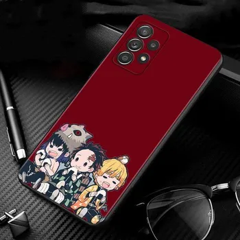 Чехол для Samsung Galaxy A12 A51 A71 A31 A13 A11 A01 A72 A52 A42 A32 A22 A52s A21s A02s A03 A02, милый мультяшный убийца демонов For Samsung A12