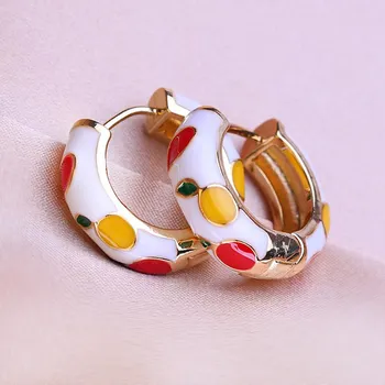 KNIKOO круглые серьги-клипсы для женщин, модные серьги-кольца, ювелирные изделия для свадебной вечеринки, подарки, серьги A