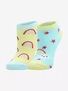 Носки детские Skechers, 2 пары, Мультицвет