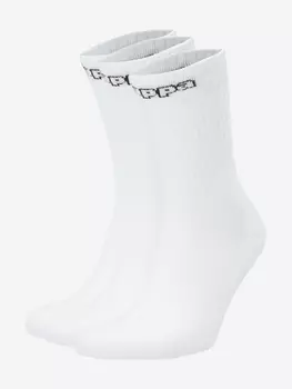 Носки Kappa, 3 пары, Белый