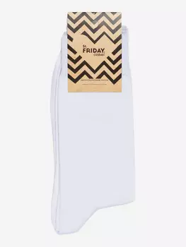 Носки однотонные St.Friday Socks, Белые, Белый