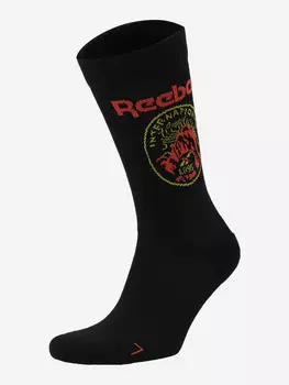 Носки Reebok Classics Camping, 1 пара, Черный, размер 37-39